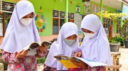 Kabut Asap, Semangat Pendidikan di SD Qurata A’yun 3 Tetap Menyala
